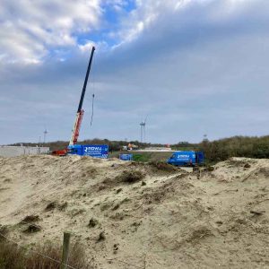 WP Poolvoet-Stormvloedkering Oosterschelde.